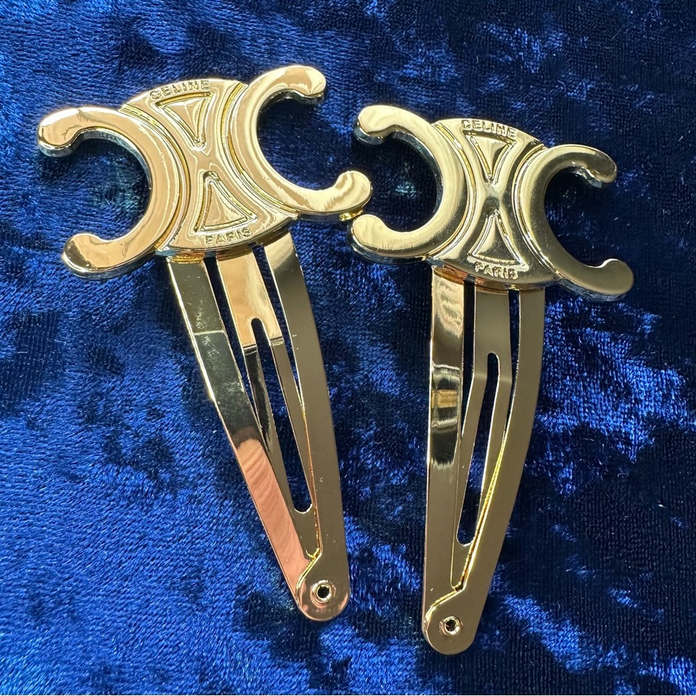 Gold Hair Clips